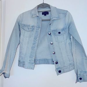 J crew xxs light wash jean jacket